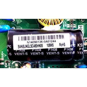 MAIN FUENTE (COMBO) SANYO / 6021041947 / TP.MS3393.PC821 / 8140901395 / LSC480HN05 / N14090136 / PANEL LSC480HN05-B01 / MODELO FVD48R4 P48DR4-00