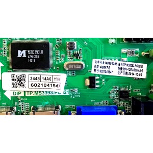 MAIN FUENTE (COMBO) SANYO / 6021041947 / TP.MS3393.PC821 / 8140901395 / LSC480HN05 / N14090136 / PANEL LSC480HN05-B01 / MODELO FVD48R4 P48DR4-00