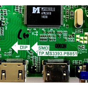 MAIN FUENTE (COMBO) / HISENSE / 32H3E 32J1427 / TP.MS3393.PB851 / 173397 / U14090003 / PANEL'S JHD315DH-E11(003)\S0\PW1 178593 / JHD315DH-E11(003)\S0\GM\ROH  / 32H3E