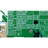 LED DRIVER SAMSUNG / BN44-00991A / L82S7NC_RDY / BN4400991A / MODELOS QN82Q70RAFXZA FA01 / QN85Q7DRAFXZA AA01