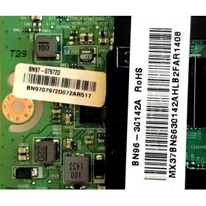 T-CON SAMSUNG / BN96-30142A / BN41-02110A / BN97-07972D / MODELO UN32J6300AFXZA TD01