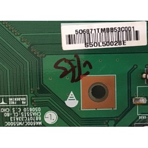 MAIN LG / 6870TV33A13 / 6871TMBB53C / M4600C / M5500C / MODELO 55LP1M-WC.ALUSLF