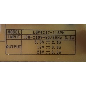 FUENTE DE PODER LG / EAY62169601 / EAX62876101/8 / 62169601 / PANEL T420HW08 V.0  / MODELO 42LV5500-UA.AUSDLHR