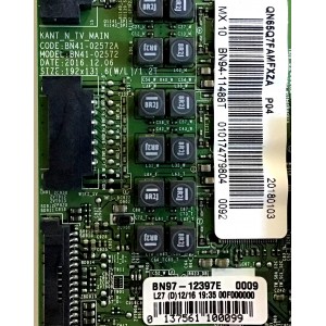 MAIN SAMSUNG / BN94-11488T / NB97-12397E / BN41-02572A / PARTE SUSTITUTA BN94-12661H / PANEL CY-QM065FLAV6H / MODELO QN65Q7FAMFXZA AB03