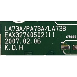 MAIN LG / EBR35308401 / EAX32740502(1) / 75AGF33106501016 / PANEL LC420WU2 / MODELO 42LB5DF-UC.AUSMLJM