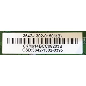 MAIN JVC / 3642-1302-0150 / 0171-2271-4063 / 3642-1302-0395 / PANEL LC420WUH-RCA1 / MODELO JLC42BC3000