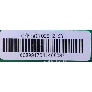 MAIN FUENTE (COMBO) PARA TV WESTINGHOUSE / NUMERO DE PARTE W17022-2-SY / W17022-1-SY / ST6308RTU-AP1 / 110105001902 / PANEL T500-0DX-DLED / DISPLAY T500QVR05.5 / MODELO WD50FB2530