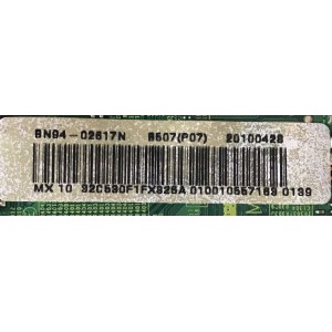 MAIN SAMSUNG / BN94-02617N / BN97-03986Q / BN41-01477A / SUSTITUTAS BN94-02617A / BN94-02617J / BN94-02617W / BN94-02617Y / BN94-02617Z MAS SUSTITUTAS EN DESCRIPCION / PANEL T315HW04 V.2 / MODELO LN32C530F1FXZA AA03