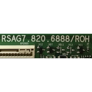 MAIN HISENSE / 212964 / RSAG7.820.6888/ROH / 210866 / PANEL HE550IU-B32 / MODELO 55H9D