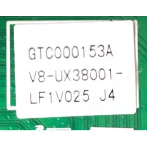 MAIN FUENTE (COMBO) TCL /V8-UX38001-LF1V025 / 32S3750TQAA / 40-UX38M0-MAD2HG / V8-UX38001-LF1V025(J4) / GTC0000153A / PANEL LVW320CS0T / MODELO 32S3750QAA / 32S3750