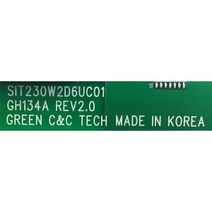 BACKLIGHT INVERTER OLEVIA / SIT230W2D6UC01 / G060312639E2 / GH134A / PANEL LTA230W1-L02 / MODELO 323-S11