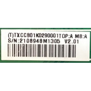 MAIN INSIGNIA CBPFTXCCB01K029 / 715G5451-M01-000-004k / (T)TXCCB01K0290001 / PANEL TPT315B5-WX221 / MODELO NS-32E320A13A EGZC6Y
