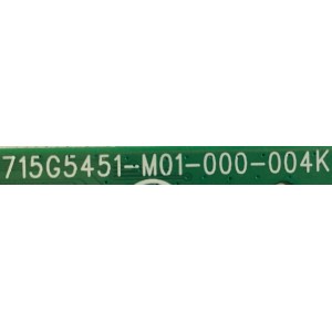 MAIN INSIGNIA CBPFTXCCB01K029 / 715G5451-M01-000-004k / (T)TXCCB01K0290001 / PANEL TPT315B5-WX221 / MODELO NS-32E320A13A EGZC6Y