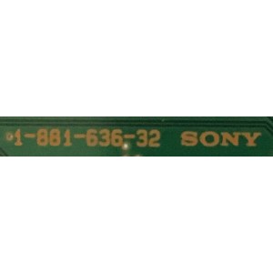 MAIN SONY / A-1763-462-B / 1-881-636-32 / A1743793C / MODELO KDL-60EX700