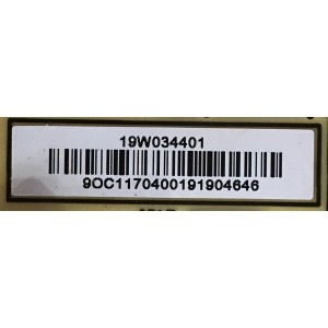 FUENTE DE PODER PARA TV TOSHIBA / NUMERO DE PARTE PK101W1700I / FSP117-4FS02 / 01-PK101W1700I-DSPIL / 3BS0442204GP / PANEL K430WDRD / K430WDRD-UF300AA / DISPLAY T430QVN03.0 / MODELOS TF-43A810U21 / 43LF711U20