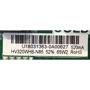 MAIN FUENTE (COMBO) POLAROID / 32GSD3000FB / TP.MS3553.PB855 / HV320WHB-N85 / U18031363 / MODELO 32GSD3000FB