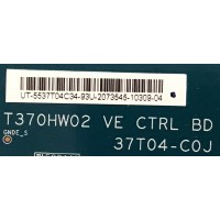 T-CON SAMSUNG / BN81-02369A / 37T04-C0J / 55.37T04.C34 / CTRL BD / 5537T04C34 / PANEL T370HW02 VE / MODELO LN37B650T1FXZA / SUSTITUTAS 55.46T03.C06 / 55.46T03.C16 / 55.46T03.C18 / 55.31T06.C05 / 55.46T03.C11 / 55.37T05.C02 / BN81-02346A