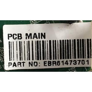 MAIN LG PARA TV LG / NUMERO DE PARTE EBR61473701 / EAX56738103 / 61473701 / EAX56738103(1) / PANEL LC370WXE (SB)(A1) / MODELO 37LH20-UA  / 37LH20-UA.AUSVLVR 