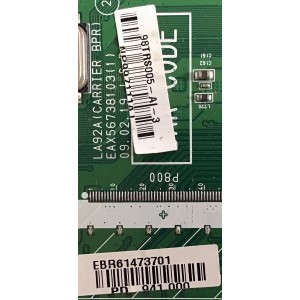 MAIN LG PARA TV LG / NUMERO DE PARTE EBR61473701 / EAX56738103 / 61473701 / EAX56738103(1) / PANEL LC370WXE (SB)(A1) / MODELO 37LH20-UA  / 37LH20-UA.AUSVLVR 