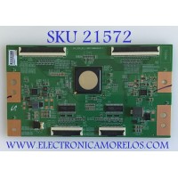 T-CON SAMSUNG / LJ94-33448H / 15Y_PID_0C_F120FU13MB34LV0.1 / PANEL CY-LN046CGLVZH / MODELO LH46OMNSLGB/ZA