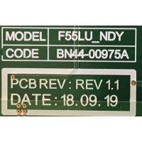 LED DRIVER SAMSUNG / BN44-00975A / F55LU_NDY / BN4400975A / PANEL CY-LN046CGLVZH / MODELO LH46OMNSLGB/ZA