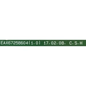 MAIN LG / EBU64042802 / EAX67258604(1.0) / PANEL LC430DUE (FK)(M3) / MODELO 43LV340C-UB.BUSYLJM