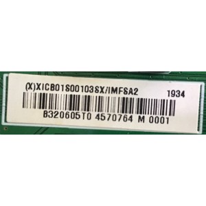 MAIN LG / XICB01S001 / 715G8598-M01-B01-004T / (X)XICB01S00103SX / T34867302 / 34867302 / MODELO 32"