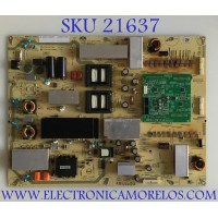 FUENTE DE PODER SHARP / RDENC1036MPP1 / JSD20283-003A / PANEL R1JE800D3GW75 / MODELO 