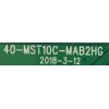 MAIN TCL / 08-CS49TML-LC244AA / 40-MST10C-MAB2HG / V8-ST10K01-LF1V1282 / 08-MST1001-MA300AA / PANEL LVU485ND1L CD9W09 / DISPLAY ST4851D04-3 / MODELO 49S405TDAA / 50S431