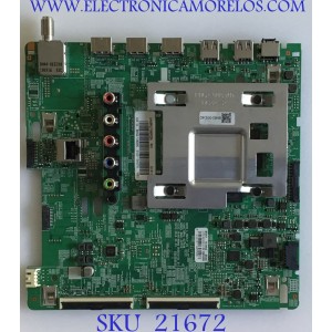MAIN SAMSUNG UHD PLANO SMART TV 4K CON HDR / BN94-14806N / BN97-16195E / BN41-02703B / PANEL CY-NN055HGLV2H / MODELO UN55RU7100FXZA FA01