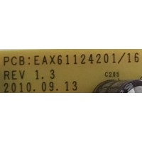 FUENTE DE PODER LG / EAY60869307 / EAX61124201/16 / 60869307 / 3PAGC10011A-R / LGP37-10LF / PANEL LC370WUE (SC)(A1) / MODELOS 37CS560-UE.AUSYLUR / 37LD452B-UA.AUSYLJR / 37LK450-UB.CUSYLH / 37LK450-UH.CUSYLH