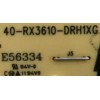 MODULO PARA LED SHARP / 40-RX3610-DRH1XG / CCP-508 / E56334 / PANEL LVW320AUDX E1 V1 / MODELO LC-32LE450U