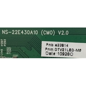 MAIN INSIGNIA / NS-22E430A10 / DTV21LED-M5 V2.0 B/ E23814 / EP52278 / MODELO NS-22E430A10