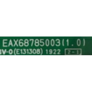 MAIN LG / EBT66130901 / EAX68785003 (1.0) / PANEL HC820DQF-VCXR1-211X / MODELO 82UM8070PUA.BUSJLJR