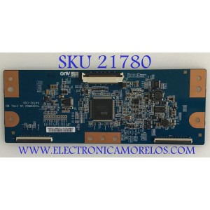T-CON SAMSUNG / BN81-06715A / T546HW02 / 55.54T02.C15 / 54T02-C0D / 5554T02C15 / PANEL'S LD550CGB-A2 / T546HW02 V.7 / MODELOS UN55D6003SFXZA / UN55D6005SFXZA
