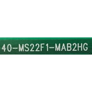 MAIN TCL / 08-CH50CUN-OC400AA / 40-MS22F1-MAB2HG / 08-MS22F01-MA200AA / V8-ST22K01-LF1V2178 / PANEL LVU500NDEL / MODELOS 50S425 / 50S423