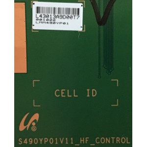 T-CON ASUS / LJ94-43013A / S490YP01V11_HF_CONTROL / LMM490YP01 / 43013A / PANEL TPM490YP01 REV:T01A  / MODELO   XG49VQ