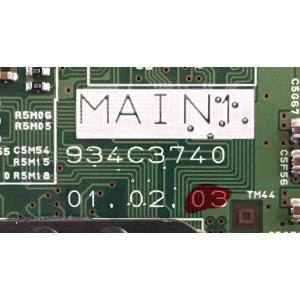MAIN MITSUBISHI / 934C374003 / 934C3740 / 212A09901 / PANEL LTA400HF14 / MODELO LT-40164