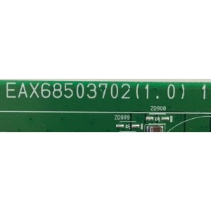 MAIN MONITOR LG / EAX68503702 / 34WK95C / PANEL LM340UW5(SS)(B1) / MODELO 34WK95C-WH.AUS0MYN