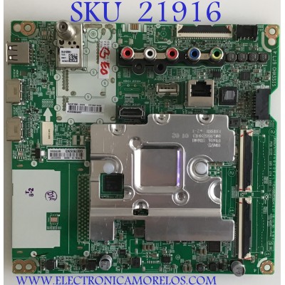 MAIN LG 4K UHD SMART TV / EBT66213404 / EAX68253604(1.0) / 65202201 / 88789304 / PANEL NC650DQG-ABGX5 / MODELO 65UM6900PUA.AUSGLKR