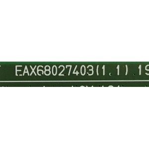 MAIN PARA MONITOR LG / EAX68027403 / EAX68027403(1.1) / 34GK950F / PANEL LM340UW5(SS)(A1) / MODELO 34GK950F-BG.AUSOMPN