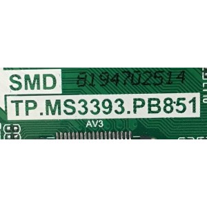 MAIN FUENTE (COMBO) WESTINGHOUSE / 34013504 / TP.MS3393.PB851 / H15030870 / PANEL ST3151A04-9 / MODELO WD32HT1360 TW-00311