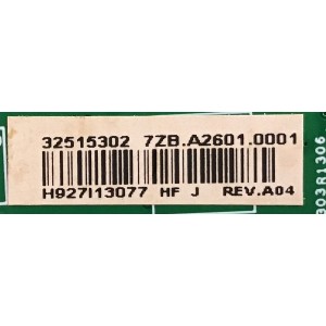 MAIN MONITOR DELL / 32515302 / 748.A2603.001N / 7ZB.A2601.0001 / PANEL LM250WQ3(SS)(A1) / MODELO U2518DT