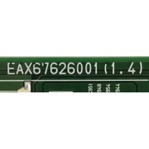 MAIN MONITOR LG / EAX67626001 / EAX67626001 (1.4) / 32GK850F / PANEL LGM315UK6 / MODELO 32GK850F-BB.AUSUJPN