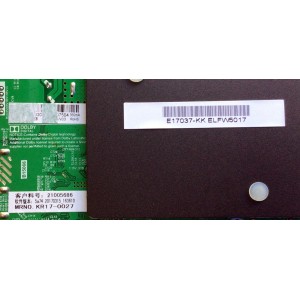 MAIN FUENTE PARA TV ELEMENT / NUMERO DE PARTE  21005686 / TP.MS3393.PB801 / TP.MS3393.PB801 / PANEL MD50004YIF / MODELO ELFW5017