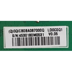 MAIN MONITOR ACER / GQICB0BA087 / 715G8273-M1A-B01-005K / (Q)GQICB0BA0087000Q / PANEL TPT315B5-QHBN0.K REV:A9P3G A / MODELO ET322QU