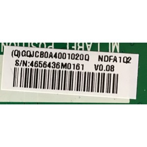 MAIN MONITOR AOC / GQJCB0A400 / 715G9895-M0D-000-005X / (Q)GQJCB0A4001020Q / PANEL TPM490YP02 REV.301B-A / MODELO AG493UCX