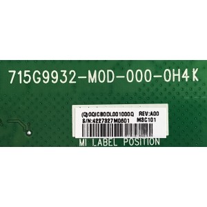 MAIN MONITOR DELL / GQICB0DL001 / 715G9932-M0D-000-0H4K / (Q)GQICB0DL001000Q / PANEL M320DVN02.0 / MODELO S3219DC