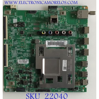 MAIN SAMSUNG UHD 4K SMART TV / BN94-14806L / BN97-15628F / BN41-02703B / PANEL CY-NN055HGHV3H / MODELO UN55RU7100FXZA CA03