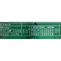 LED DRIVER SAMSUNG / BN44-00902B / L65E8NC_MSM / PSLF151E09C (V) / BN4400902B / SUSTITUTAS BN44-00902B / BN94-12381A / PANEL CY-QM065FLLV2H / MODELOS QN65Q7FDMFXZA FA02 / QN65Q7FAMFXZA AB03  MAS MODELOS EN DESCRIPCION